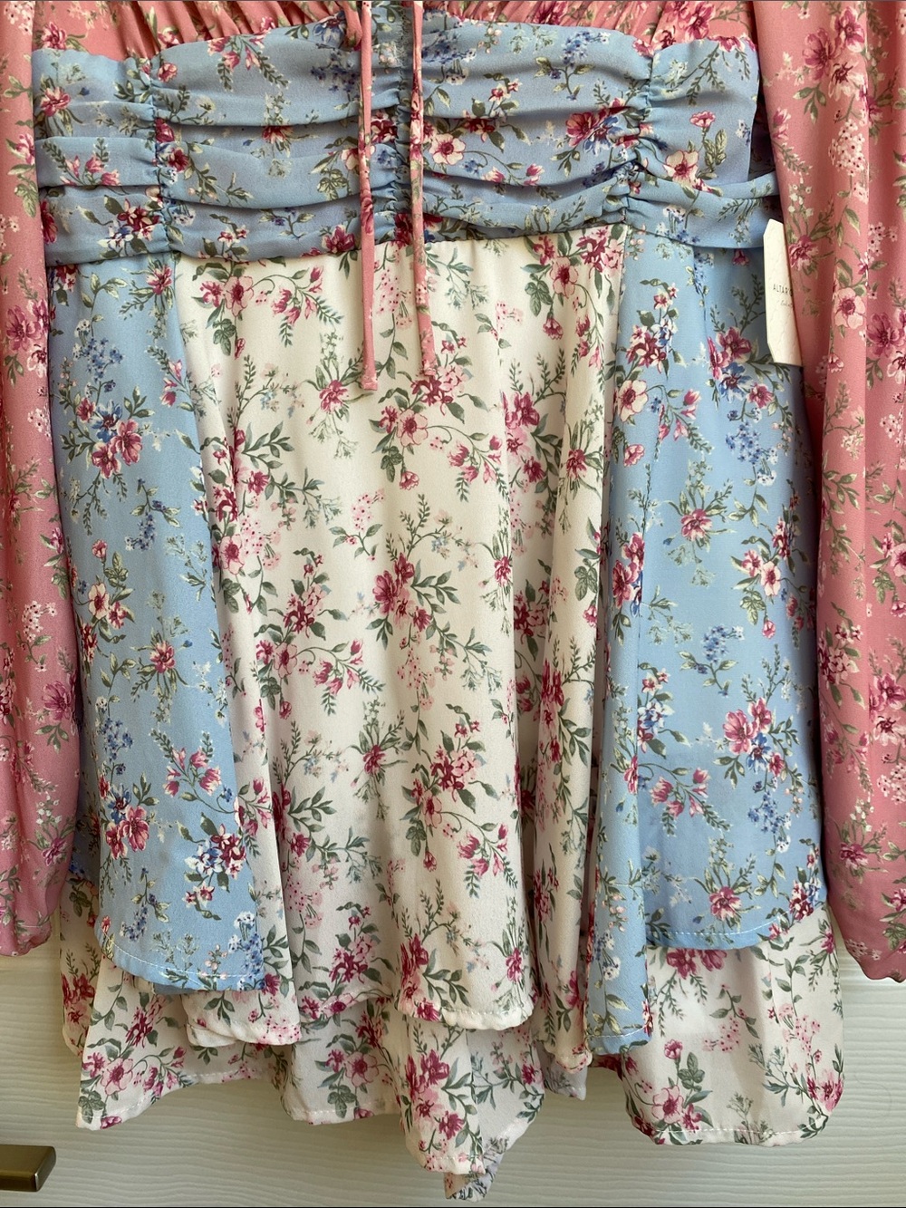 Altar'd State Dovalyn Floral Romper - Picture 3 of 11